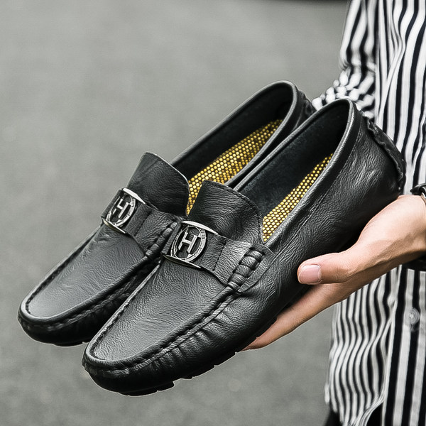 รองเท้าหนังผู้ชาย มีไซส์39-44 รองเท้าโลฟเฟอร์ชาย Slip-On Shoes