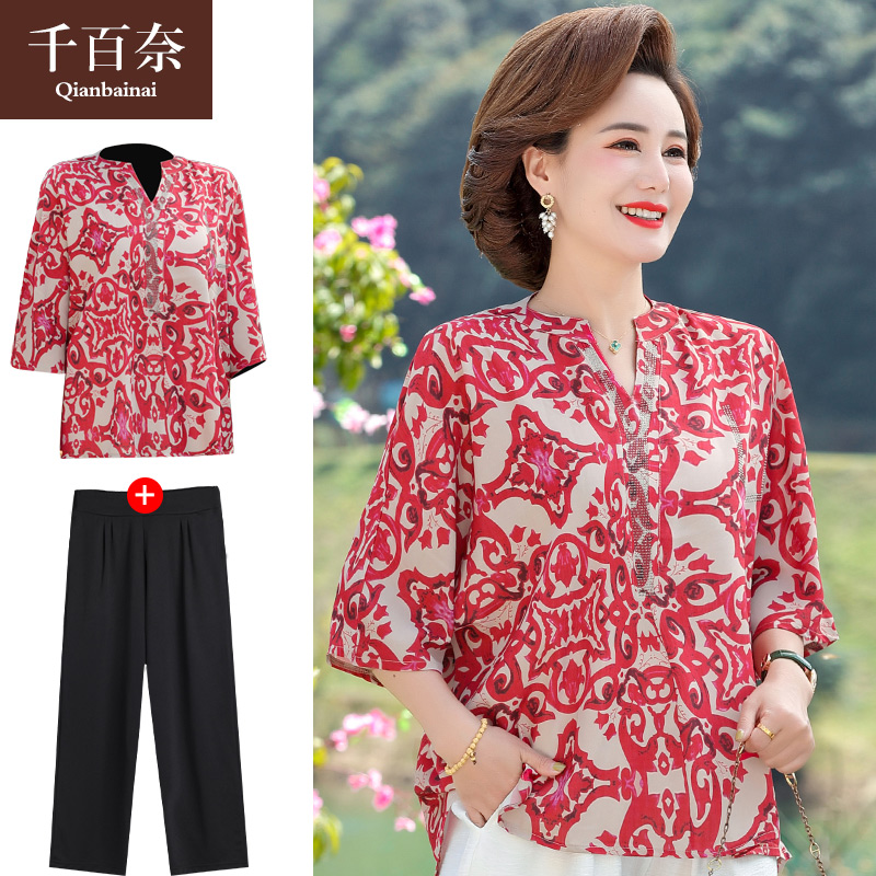 เสื้อผ้าแฟชั่นสุภาพสตรีวัยผู้ใหญ่(อก35-44นิ้ว)ใส่ได้