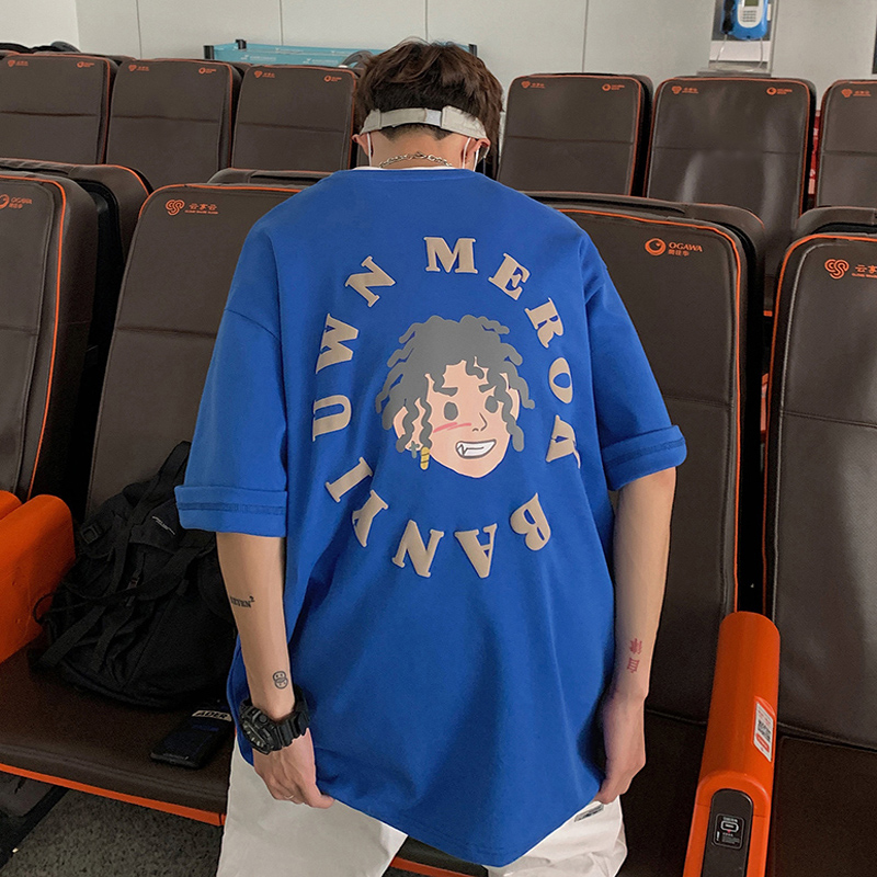 เสื้อยืดผู้ชายอ้วน M-5XL