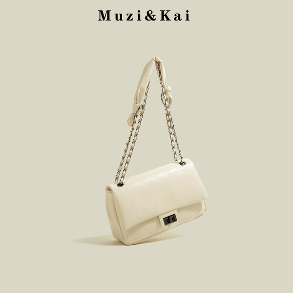 กระเป๋าสะพายข้างผู้หญิง กระเป๋าสะพายสไตล์เกาหลี By Muzi&Kai