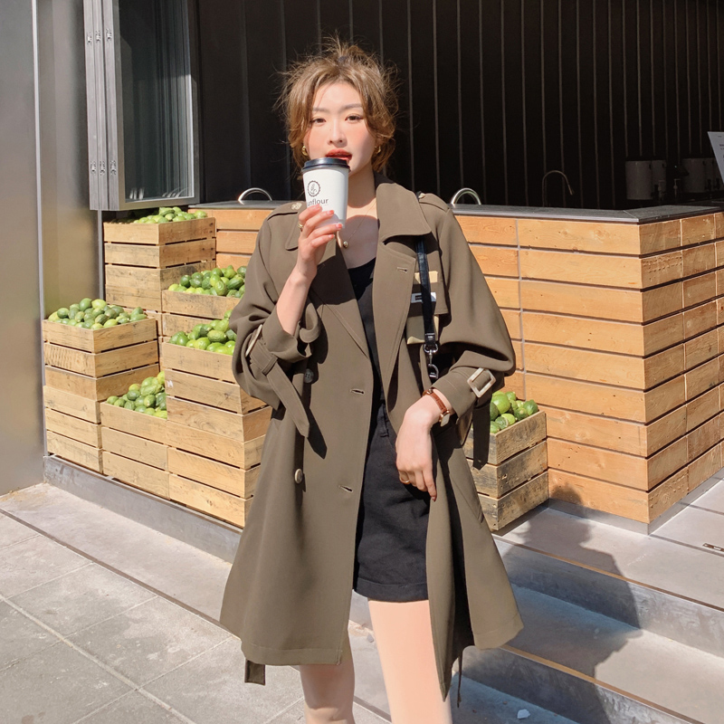 เสื้อโค้ท เสื้อโค้ทกันหนาว เสื้อโค้ทใส่เที่ยวต่างประเทศ ยี่ห้อ: Qianziqian