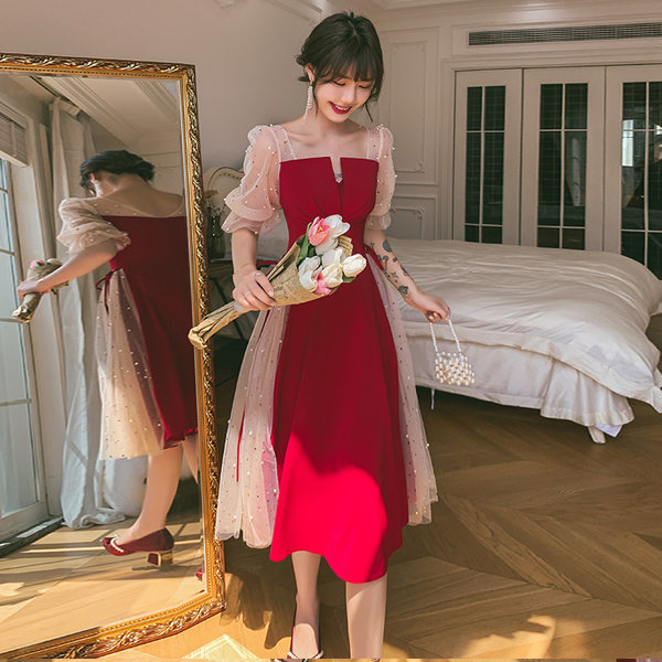 ชุดราตรี ชุดออกงาน ดีไซน์หรู แบรนด์ Angel