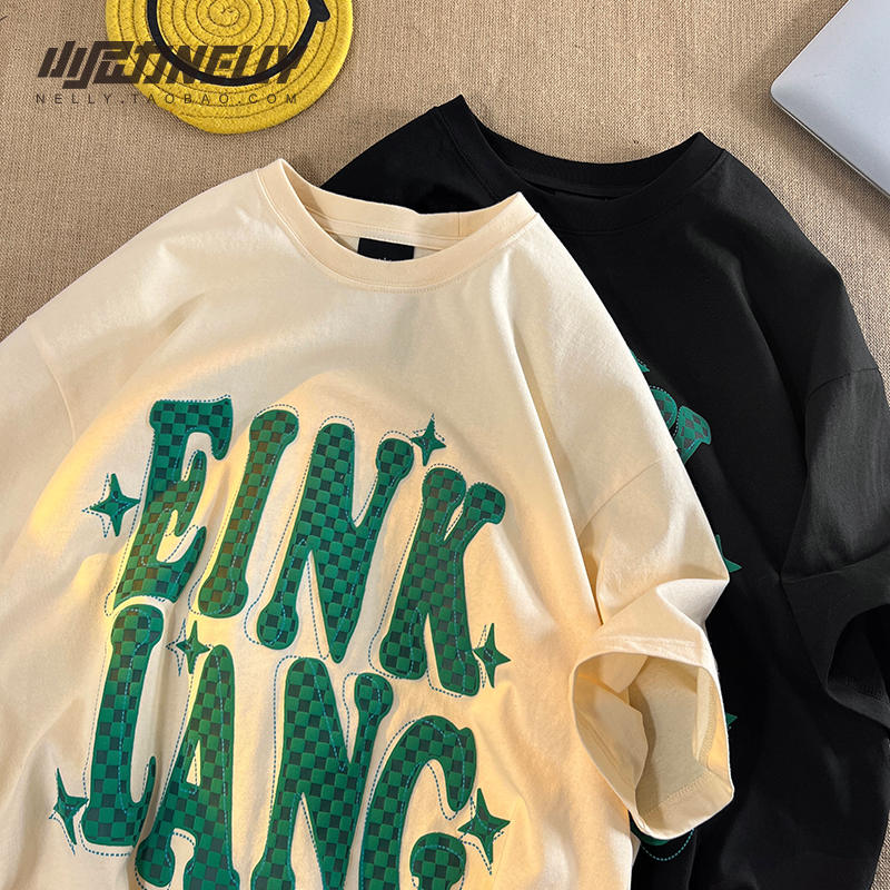 เสื้อยืดคอกลม ผู้ชาย เสื้อยืดผู้ชายเกาหลี เสื้อยืดเกาหลี แบรนด์ NELLY