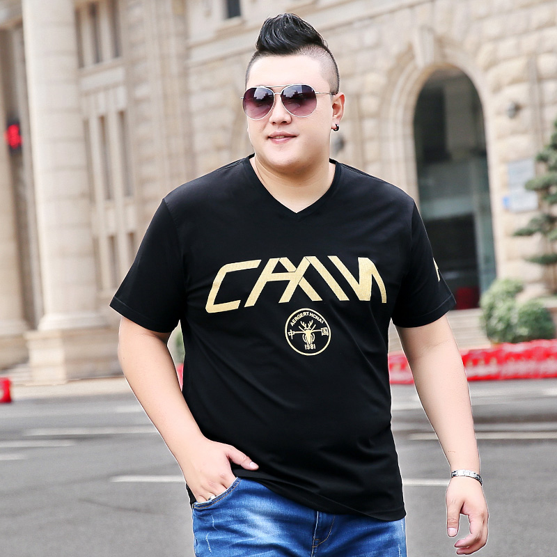 เสื้อยืดผู้ชายอ้วน S-5XL(อกเสื้อ39-51นิ้ว)