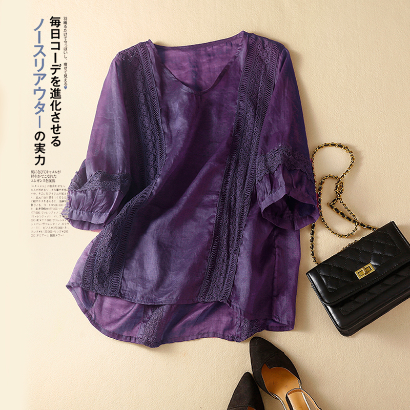 เสื้อลินิน แบบเสื้อสวยๆ เสื้อผ้าฝ้ายลินิน เสื้อเชิ้ตผ้าลินิน BY LININ