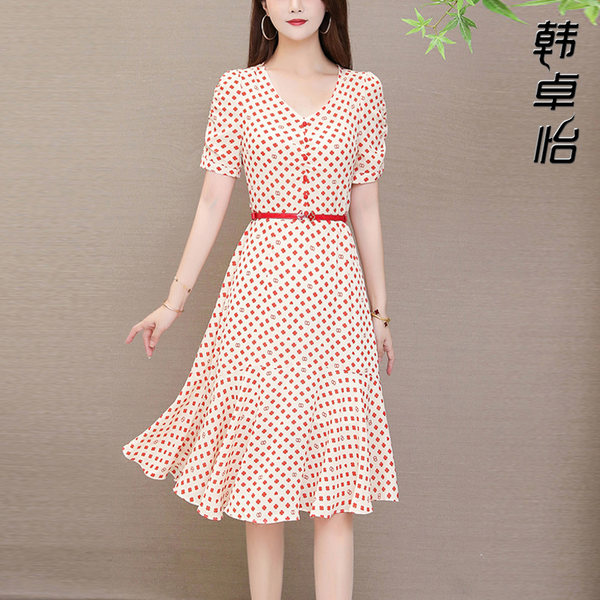 เดรสวัยผู้ใหญ่40-60ปี เดรสคุณแม่ ชุดเดรสทำงานวัยผู้ใหญ่ แบรนด์ MAMA DRESS