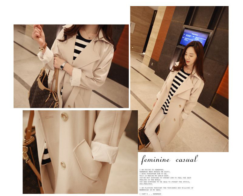 เสื้อโค้ท สีครีม ใส่คลุมตัวนอกกันหิมะได้ ผ้าในล่อนเนื้อดีบุซับในกันลม ดูไม่หนา แต่อุ่นพอตัวเลยจ้า งานดีคุณภาพตามแบบเลยจ้า งานตามแบบ