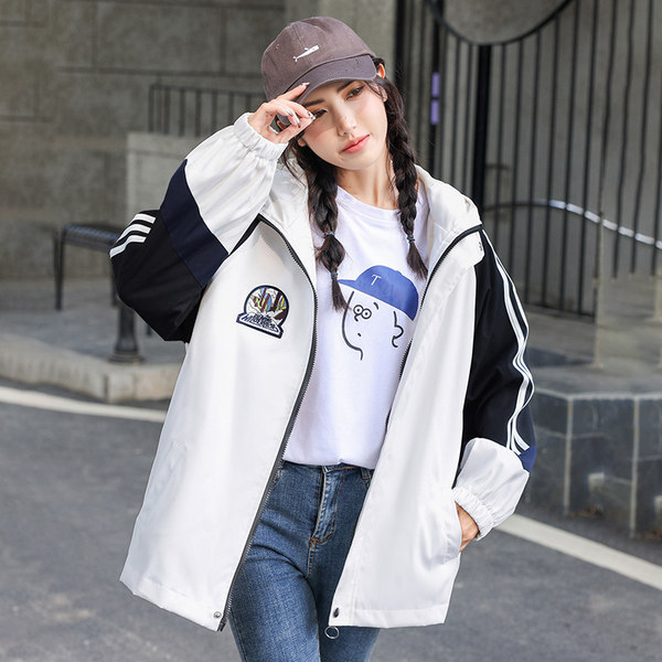 แจ็คเก็ต เสื้อคลุมแจ็คเก็ต เสื้อคลุมป้องกันแดด เสื้อแจ๊คเก็ตแขนยาว Dickey