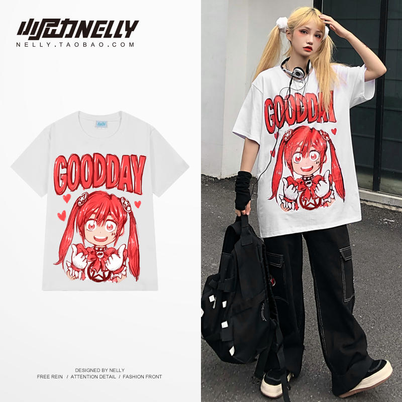 เสื้อยืดคอกลม ผู้ชาย เสื้อยืดผู้ชายเกาหลี เสื้อยืดเกาหลี แบรนด์ NELLY