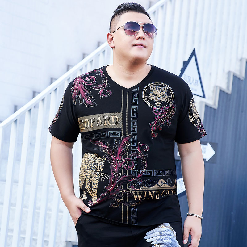 เสื้อยืดผู้ชายอ้วน S-5XL(อกเสื้อ39-51นิ้ว)