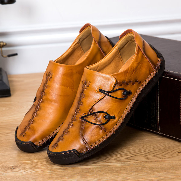 รองเท้าหนังผู้ชาย มีไซส์39-44 รองเท้าโลฟเฟอร์ชาย Slip-On Shoes