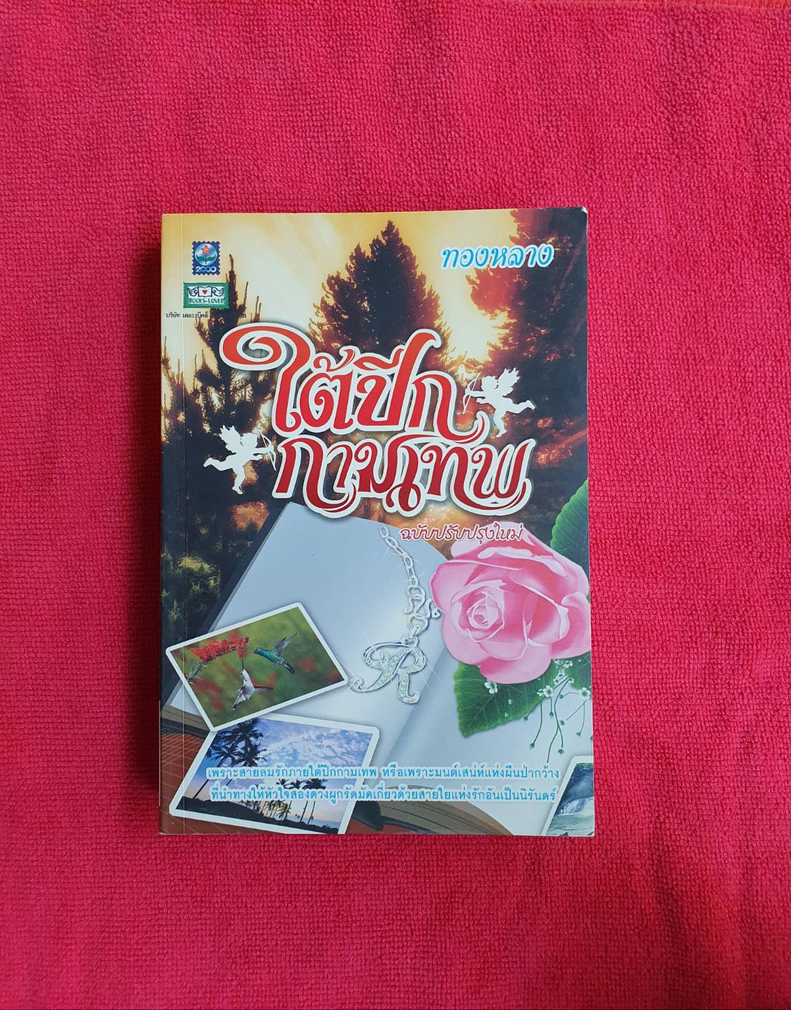ใต้ปีกกามเทพ ฉบับปรับปรุงใหม่ โดย ทองหลาง สำนักพิมพ์.ดอกหญ้า #หนังสือนิยายมือสอง ราคาถูก สภาพดี
