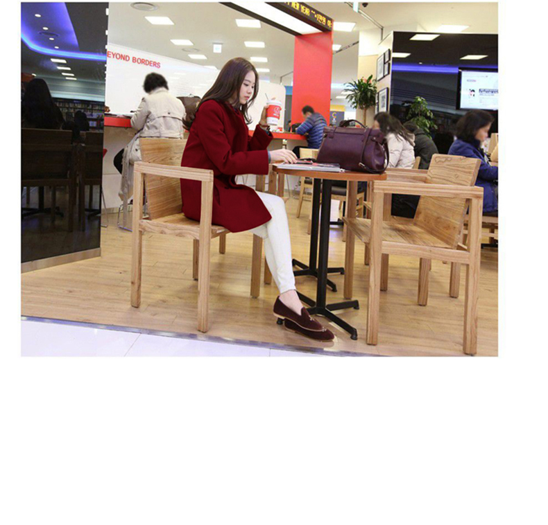 S-4XL เสื้อโค้ทกันหนาว สไตล์เกาหลี ทรงเรียบง่าย ทรงยาว ผ้าวูลผสมบุซับในกันลม พร้อมส่ง สีแดงเข้ม