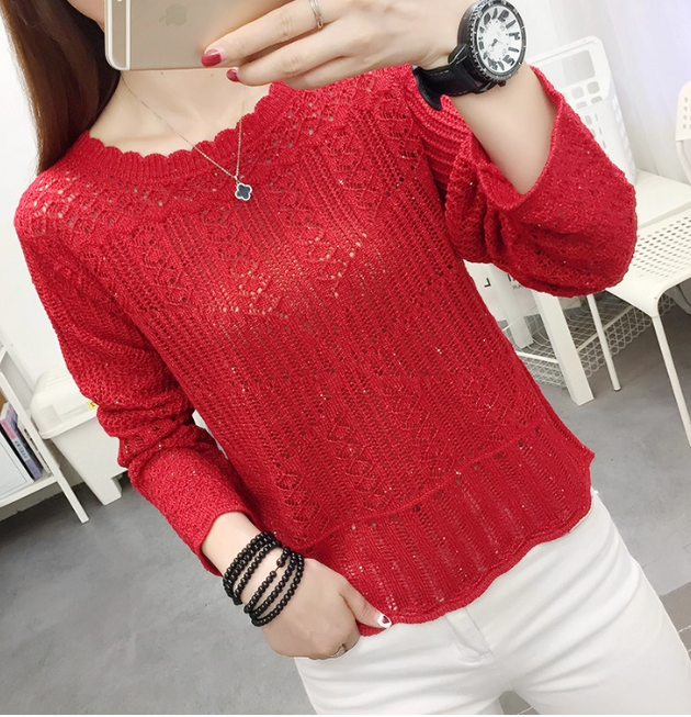 เสื้อลูกไม้ สไตล์ ไหมถัก แบบสวย ๆ เสื้อลูกไม้ ผู้ใหญ่ วัยทำงาน ใส่สวย หลากสี เสื้อลูกไม้สวย ๆ ใส่ทำงาน 838454