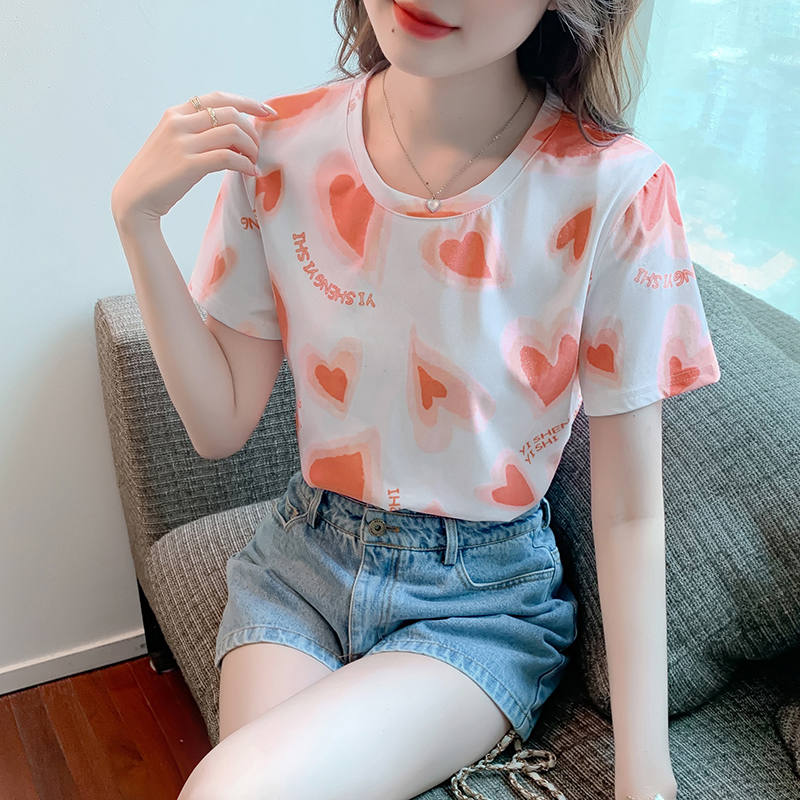 เสื้อยืดวัยรุ่นน่ารักๆ เสื้อวัยรุ่นแขนสั้น เสื้อผ้าวัยรุ่นเกาหลี แบรนด์ Wiyike