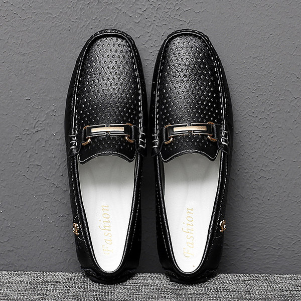 รองเท้าหนังผู้ชาย มีไซส์39-44 รองเท้าโลฟเฟอร์ชาย Slip-On Shoes