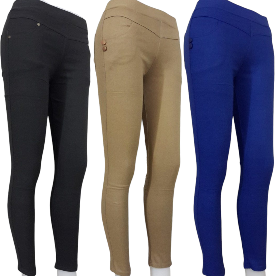🎨 Trousers465 กางเกงสกินนี่ขายาว ทรงเป๊ะ ใส่สบาย! ผ้ายืดหยุ่นตามตัว ใส่แล้วกระชับรับทรง ไม่อึดอัด มีหลากหลายสีให้เลือก