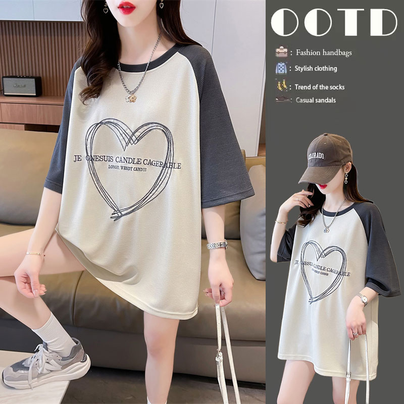 เสื้อยืดคนอ้วนแบบโอเวอร์ไซส์แบบ ulzzang fashion สนใจทักแชท