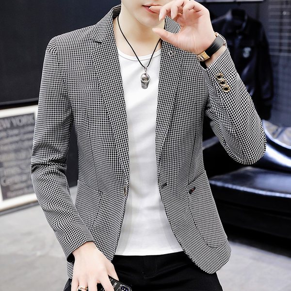 สูท Blazers ผู้ชาย เสื้อคลุมสไตล์สูท สำหรับผู้ชาย