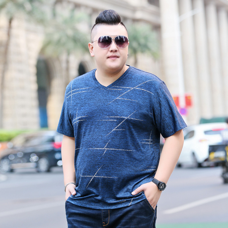 เสื้อยืดผู้ชายอ้วน S-5XL(อกเสื้อ39-51นิ้ว)