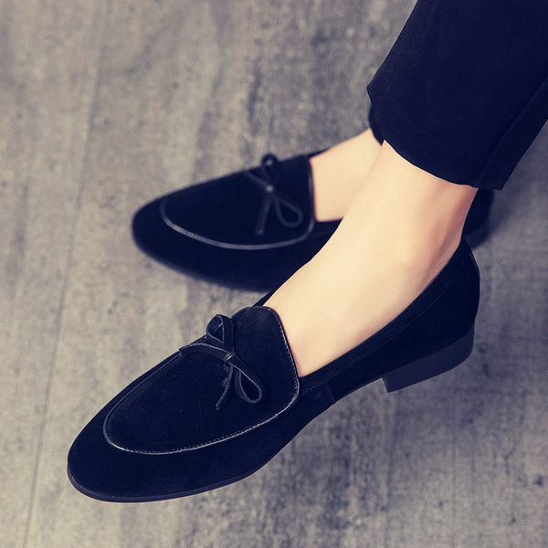 รองเท้าหนังผู้ชาย มีไซส์39-44 รองเท้าโลฟเฟอร์ชาย Slip-On Shoes