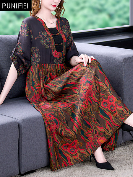 เดรสวัยผู้ใหญ่40-60ปี เดรสคุณแม่ ชุดเดรสทำงานวัยผู้ใหญ่ แบรนด์ MAMA DRESS
