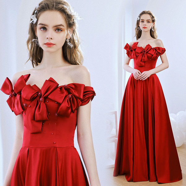 ชุดราตรี ชุดออกงาน ดีไซน์หรู แบรนด์ Angel