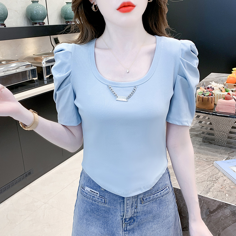 เสื้อผ้าวัยรุ่นเกาหลี เสื้อยืดวัยรุ่นผู้หญิง มีขนาด S M L XL