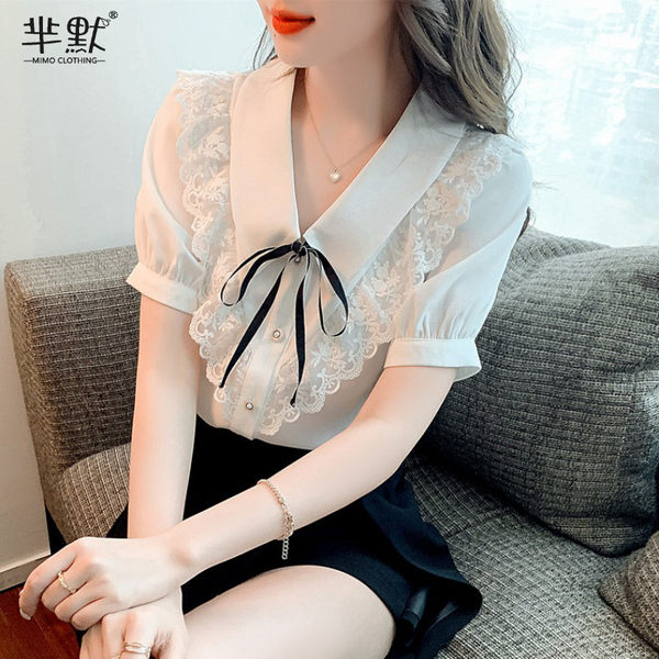 เสื้อชีฟองเกาหลี เสื้อชีฟองสวยๆ