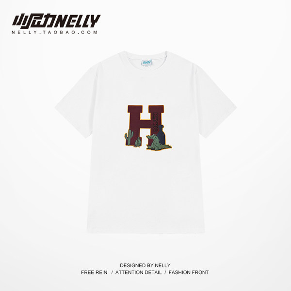 เสื้อยืดคอกลม ผู้ชาย เสื้อยืดผู้ชายเกาหลี เสื้อยืดเกาหลี แบรนด์ NELLY