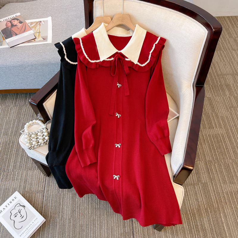 เดรสสาวอวบ มีไซส์ L-4XLอกเสื้อ 38-47 นิ้ว ใส่ได้ทั้งสาวหุ่นดีน่ารักจนถึงสาวอวบพลัสไซส์ จัดส่งฟรี! ทักแชทสั่งซื้อ