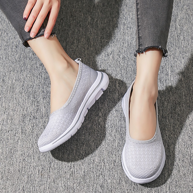 รองเท้าผ้าใบ รองเท้าลำลอง รองเท้าผ้าใบลำลอง รองเท้าแฟชั่นแบบสวม Slipper Shop
