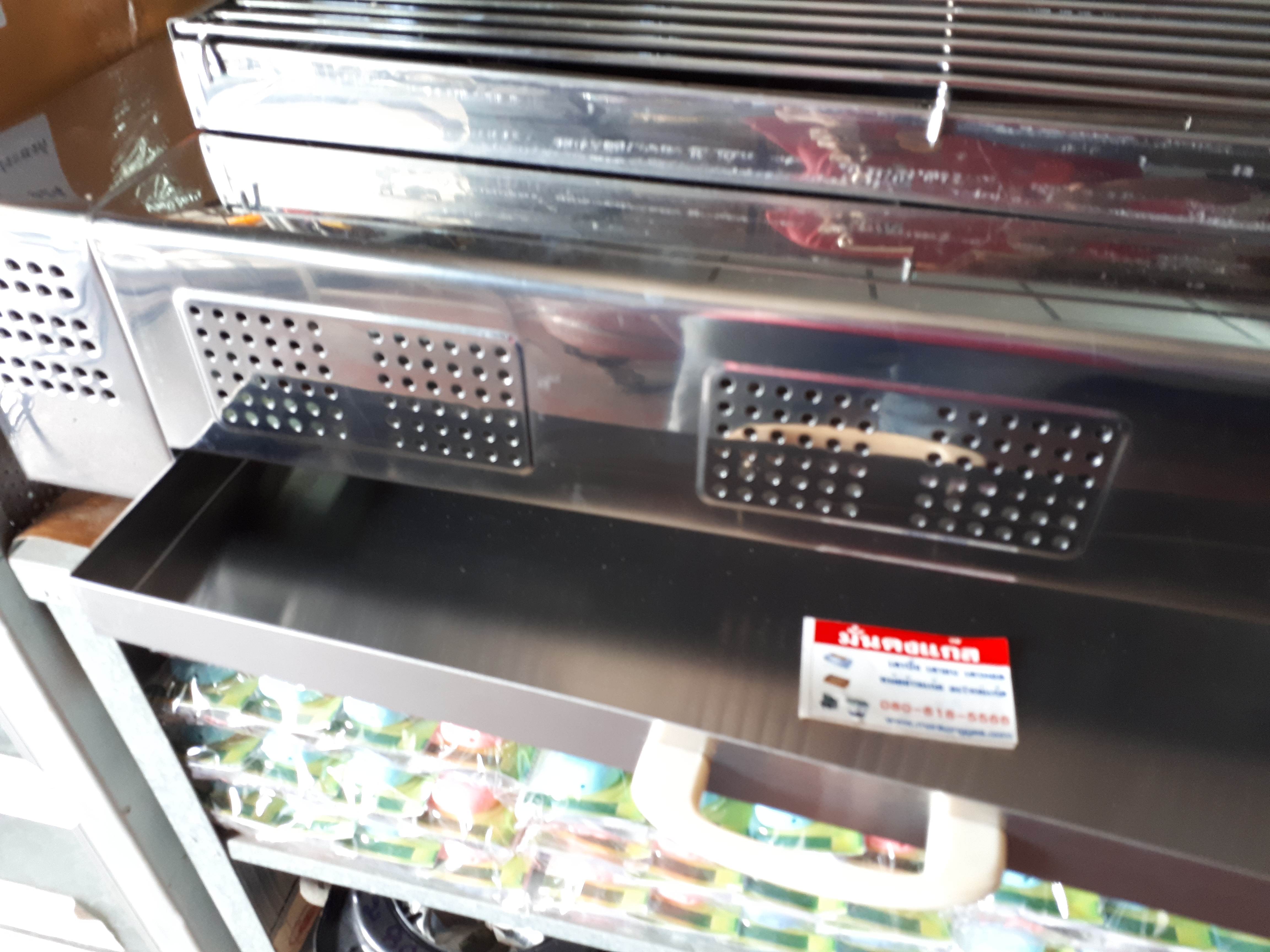 *ขายดี* เตาย่างบิ๊กซัน 2 หัว สแตนเลสทั้งตัว BBQ924 ขนาด 75 CM.