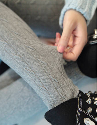 Legging เลกกิ้ง ผ้าเนื้อนุ่มมี texture ในตัว ยืดได้เยอะ พร้อมส่ง