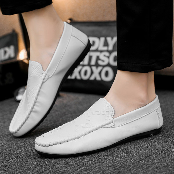 รองเท้าโลฟเฟอร์ชาย รองเท้าผู้ชาย รองเท้าแฟชั่นชาย รองเท้าหนังผู้ชาย Men Loafer Slip-On Shoes