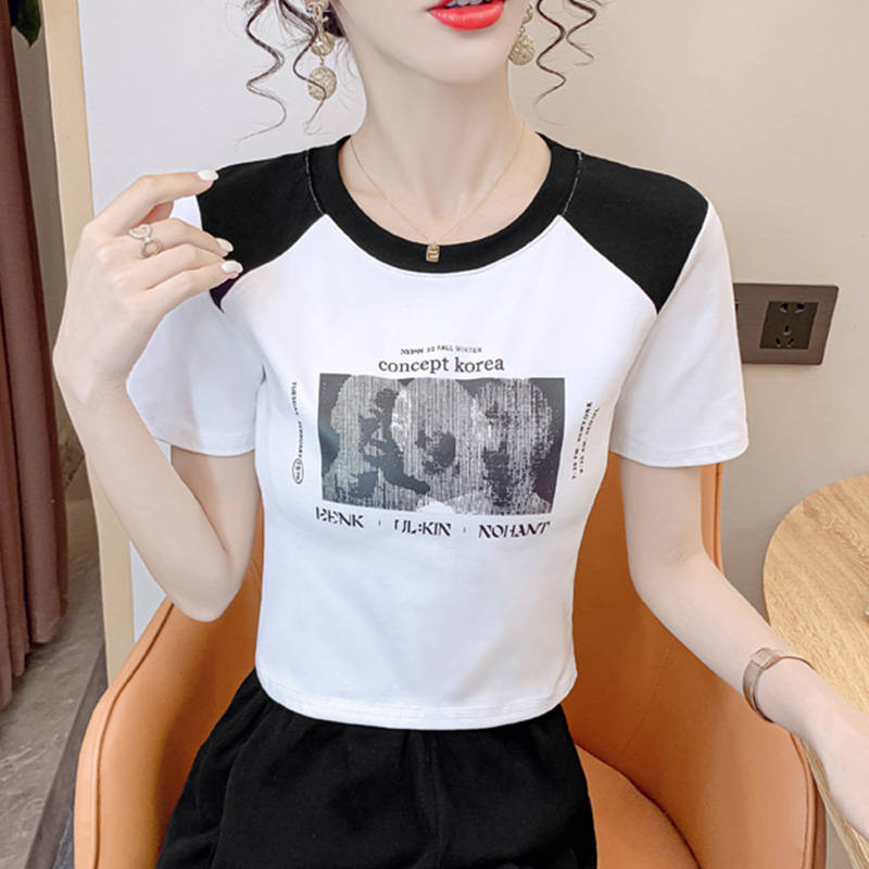 เสื้อยืดวัยรุ่นน่ารักๆ เสื้อวัยรุ่นแขนสั้น เสื้อผ้าวัยรุ่นเกาหลี แบรนด์ Wiyike