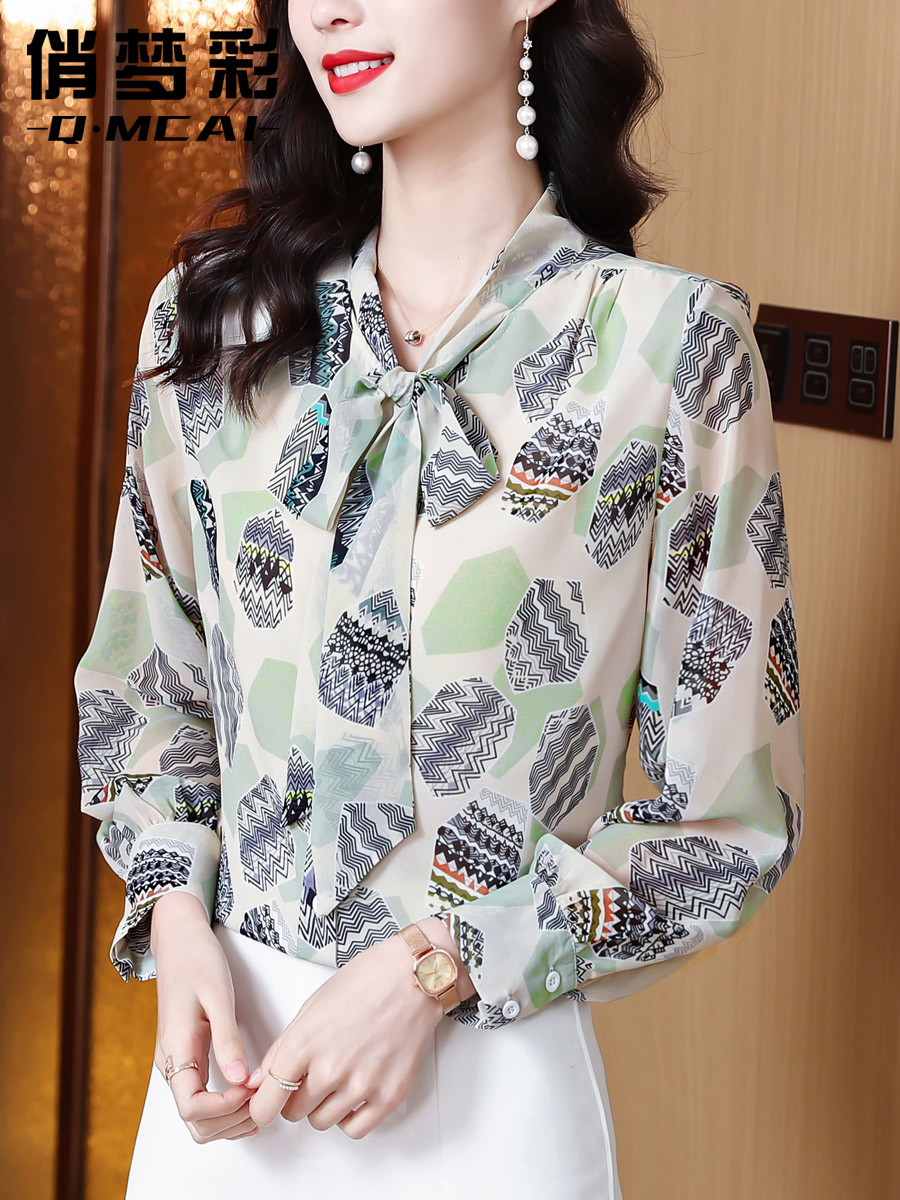 เสื้อเชิ้ต เสื้อเชิ้ตชีฟอง ลายสวยๆฟรีค่าส่ง