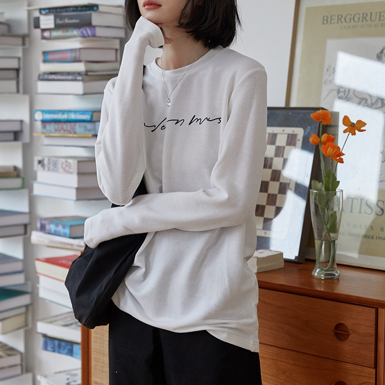 เสื้อผ้าวัยรุ่นเกาหลี เสื้อยืดวัยรุ่นผู้หญิง มีขนาด S M L XL