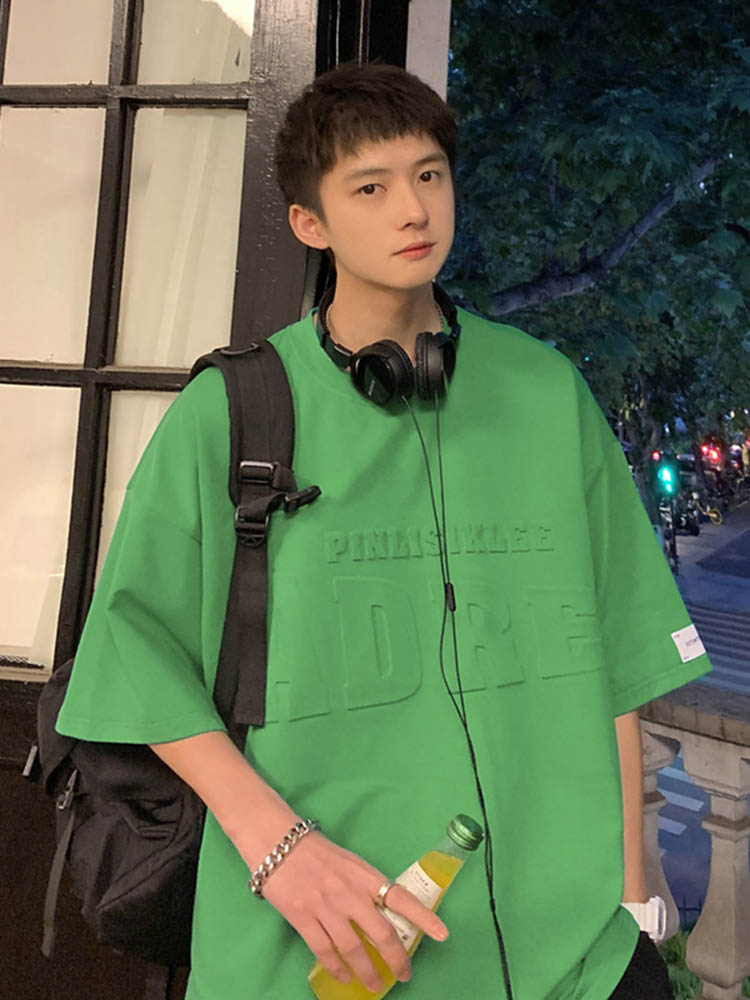 เสื้อยืดผู้ชายอ้วน S-5XL(อกเสื้อ39-51นิ้ว)