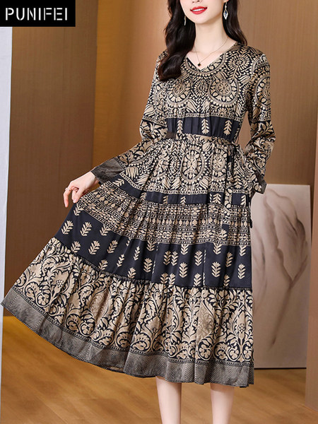 เดรสวัยผู้ใหญ่40-60ปี เดรสคุณแม่ ชุดเดรสทำงานวัยผู้ใหญ่ แบรนด์ MAMA DRESS
