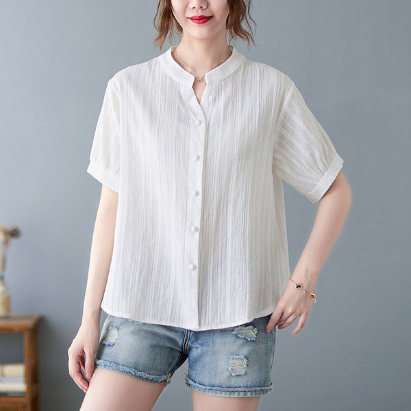 เสื้อลินิน แบบเสื้อสวยๆ เสื้อผ้าฝ้ายลินิน เสื้อเชิ้ตผ้าลินิน BY LININ