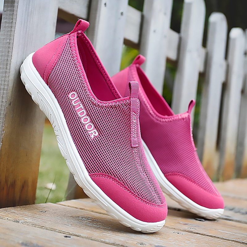 รองเท้าผ้าใบ รองเท้าลำลอง รองเท้าผ้าใบลำลอง รองเท้าแฟชั่นแบบสวม Slipper Shop