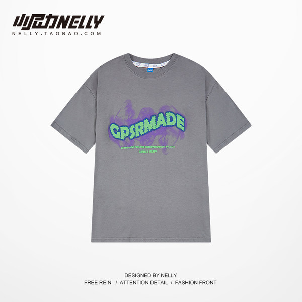 เสื้อยืดคอกลม ผู้ชาย เสื้อยืดผู้ชายเกาหลี เสื้อยืดเกาหลี แบรนด์ NELLY