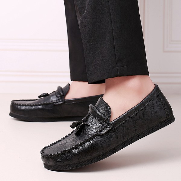 รองเท้าหนังผู้ชาย มีไซส์39-44 รองเท้าโลฟเฟอร์ชาย Slip-On Shoes