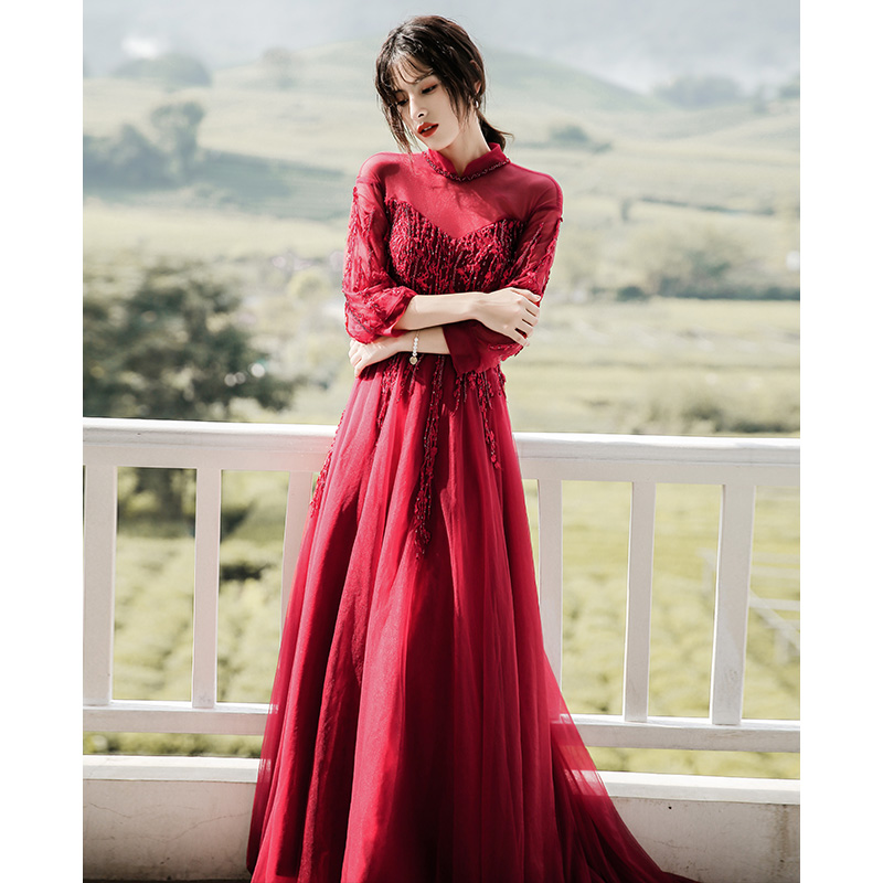 ชุดราตรี ชุดราตรีสวยหรู แบบ ทันสมัย Evening dress