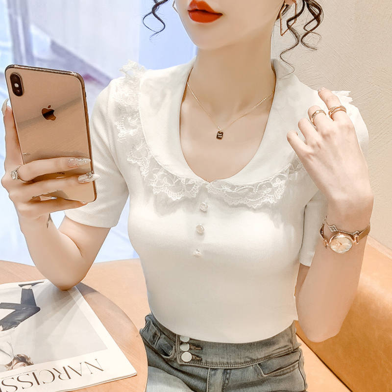 เสื้อยืดวัยรุ่นน่ารักๆ เสื้อวัยรุ่นแขนสั้น เสื้อผ้าวัยรุ่นเกาหลี แบรนด์ Wiyike