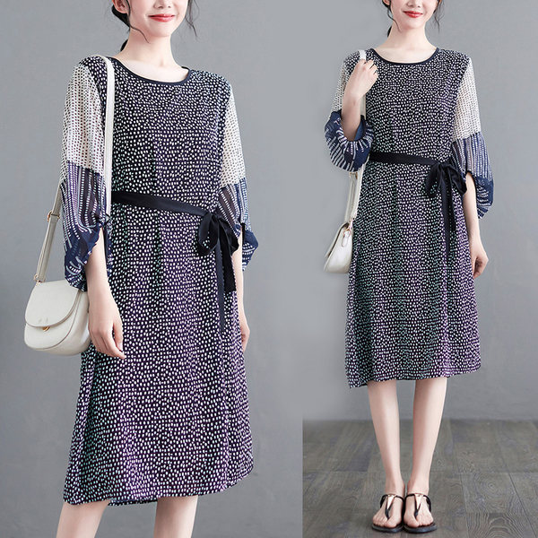 เสื้อลินินคนอ้วน เสื้อทีเชิ้ตคนอ้วนผู้หญิง เสื้อทีเชิ้ตตัวใหญ่ By Literary Plus size