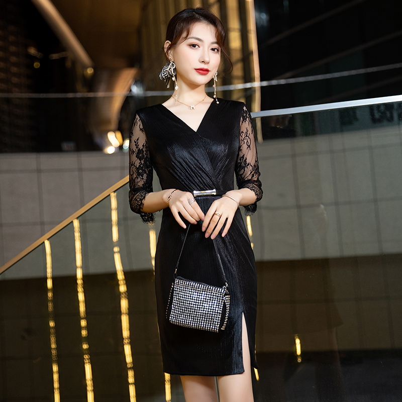 ชุดราตรี ชุดราตรีสวยหรู แบบ ทันสมัย Evening dress
