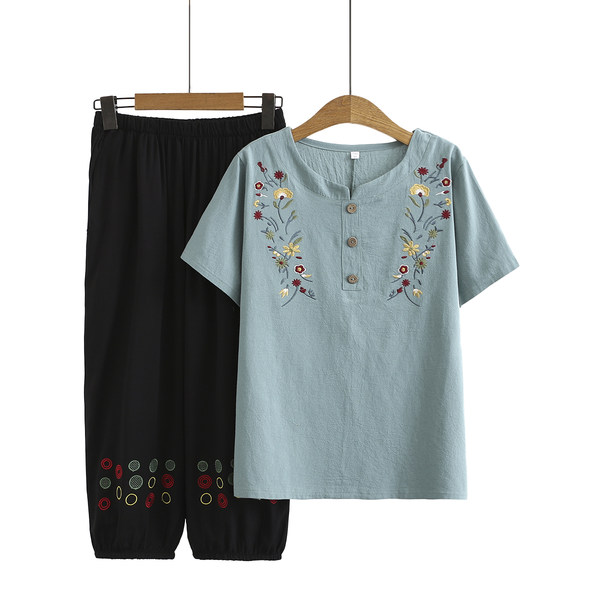 เสื้อลินินสไตล์ผู้ใหญ่ เสื้อคุณแม่ เสื้อผู้ใหญ่ แบรนด์ LININ