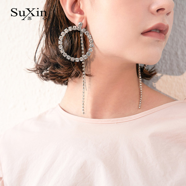 ตุ้มหู ต่างหู ต่างหูผู้หญิง By SuXin